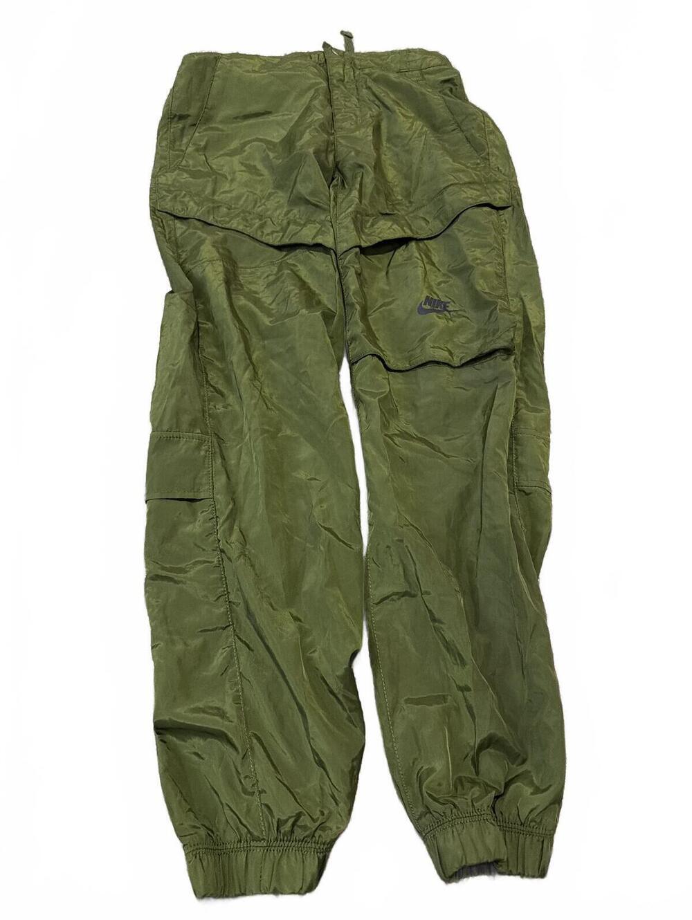 Nike Kids Boys Olive Green Cargo Track Jogger Pants L